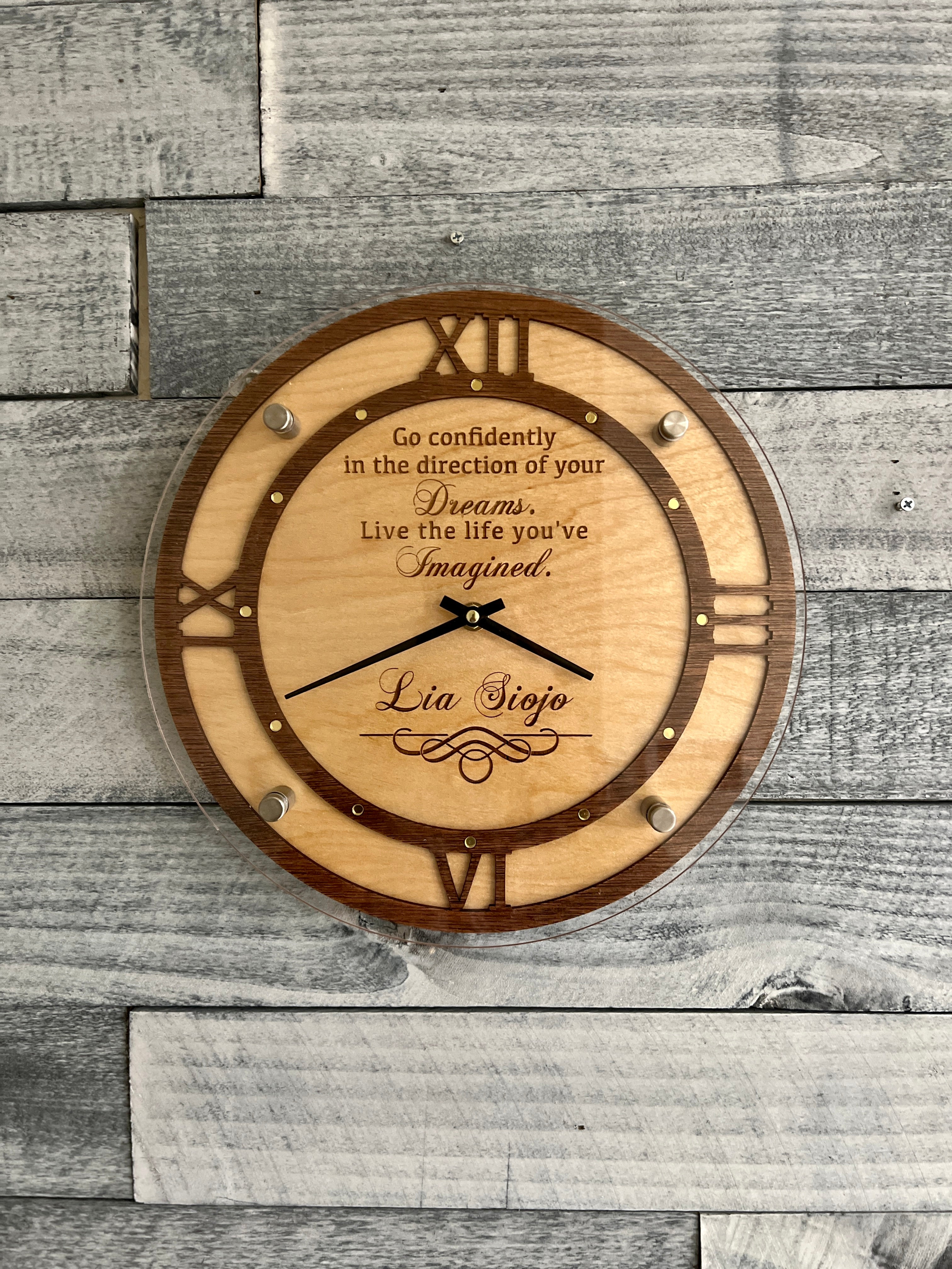 Wedding Gift Wall Clock - Design Your Own | Online gift shopping in Pakistan